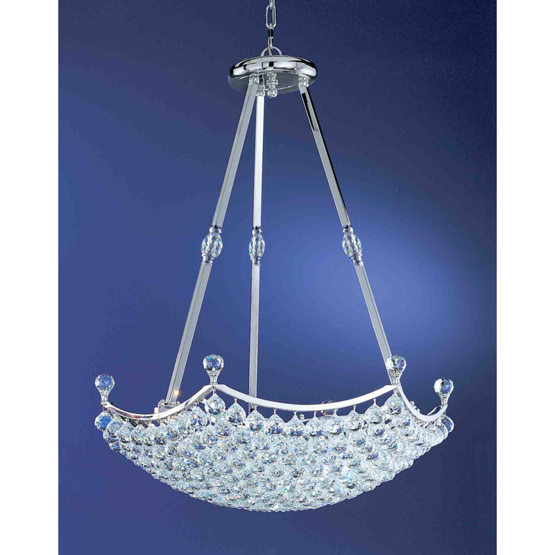 Lustree empire à 18 lumières unique Solitaire, Crystalique-Plus