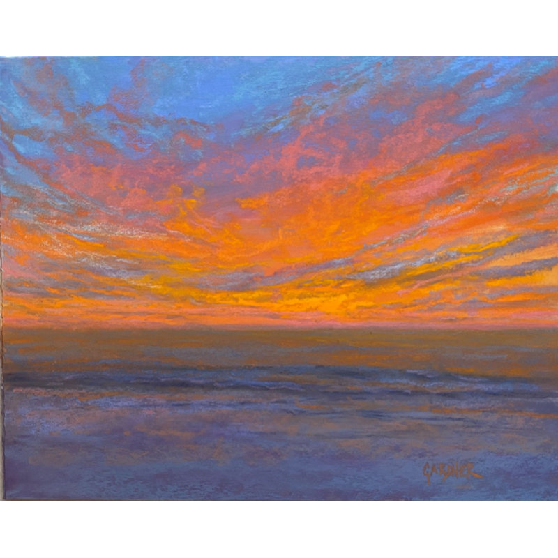 Phoenix Rising Print by Dina Gardner, 17.25" H x 21.25" W x 0.875" D