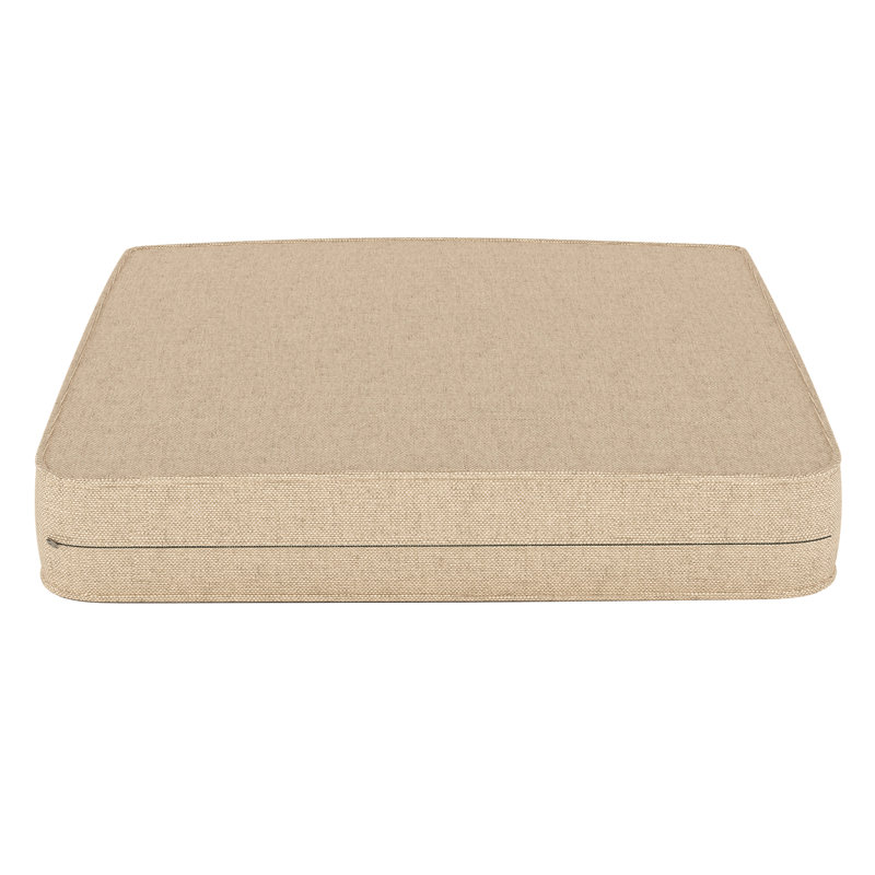 Outdoor Sunbrella® Seat Cushion, Sunbrella® Antique Beige