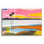  «Where The Palms Sway 2» par Jan Weiss, art mural en verre acrylique, 16 po x 12 po