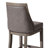Maven Lane Vienna Swivel Stool with Faux Leather Upholstery-92561094-92561095
