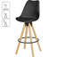 Hobbs Upholstered Counter Stool with Metal Frame