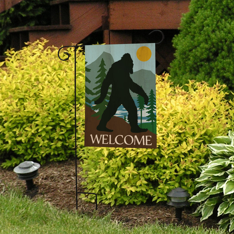 Drapeau de jardin Bigfoot Welcome