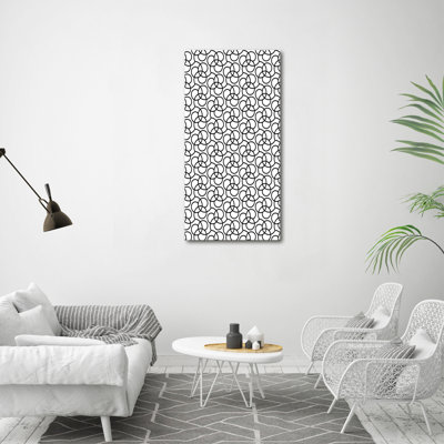 Geometric Background - Wrapped Canvas Print