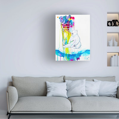 Marc Allante Mint Canvas Art