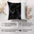 Abstract Black Geode Crystals Marble Pattern I Modern-99600486