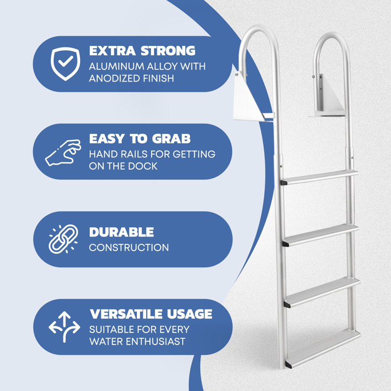 4 - Step Aluminum Small Step Ladder