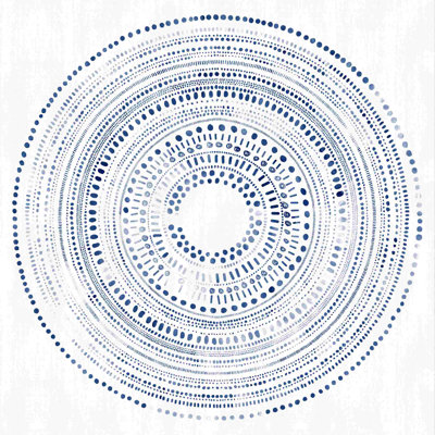 Cercle à pois et tirets