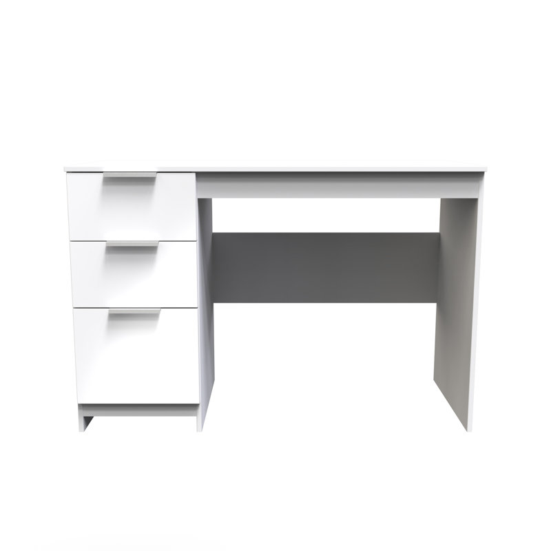 Biernat Dressing Table Storage Included, White Matt