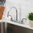 Kingston Brass Restoration Two-Handle 8" Centerset Kitchen Faucet-66069205-66069206