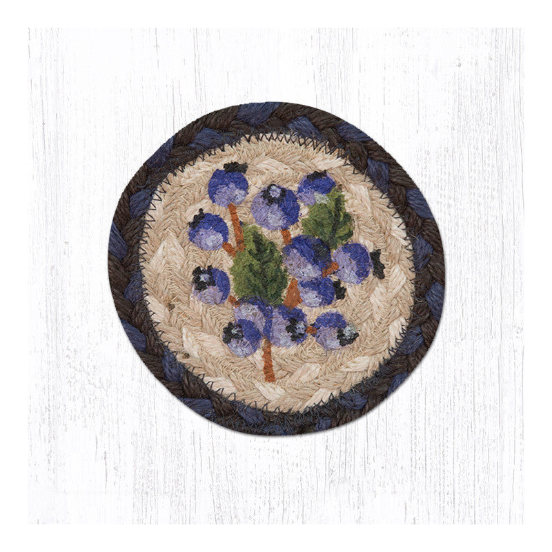  IC-312 Blueberry Printed Coaster 5"x5"