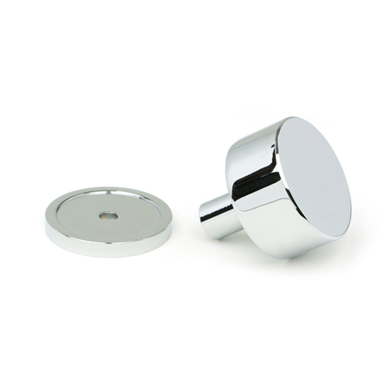 Round Knob, 3 cm, Polished Chrome