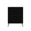 Ensemble de chambre à coucher avec commode et table de chevet 2 pièces Darbie-825159693