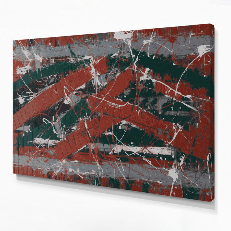 Art mural sur toile Neo Expressionism 28, H 11 po x l 14 po
