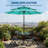 9ft 3-Tier Solar Patio Umbrella, 24 LED Lights, Crank & Tilt, 8-Rib Vent for Deck, Pool, Garden-126259381