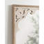 Miroir en bois aggloméré brun rustique