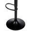 Nanafalia Swivel Upholstered Adjustable Height Counter Stool with Metal Frame-326928433
