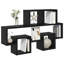 Wall Shelf With Shelf 82 X 15 X 51 Cm Engineered Wood-1424725900