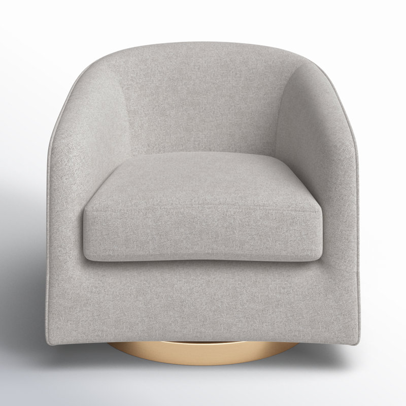 Hazel Swivel Armchair, Belfast Heather Gray