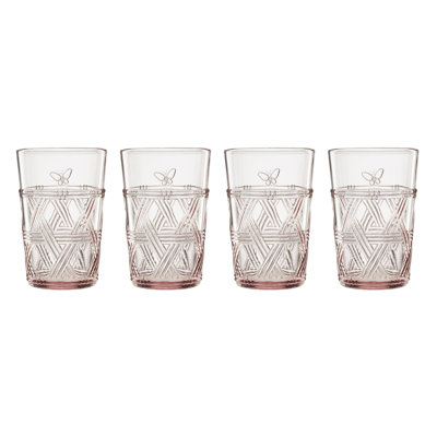 Lenox Butterfly Meadow Clear Tall Glasses, Set Of 4