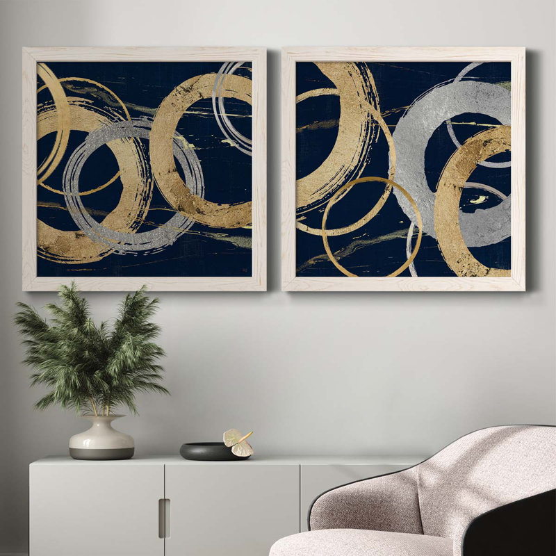 Atmosphère, détail I - ensemble de 2 impressions, H 24 po x l 48 po x P 1 po, Papier encadré blanc