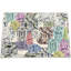 Geometric Area Rug in White-517335708