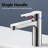 Topcraft Modern Single Hole Single Handle Brushed Nickel Bathroom Sink Faucet Lavatory Vanity Faucet-88686168