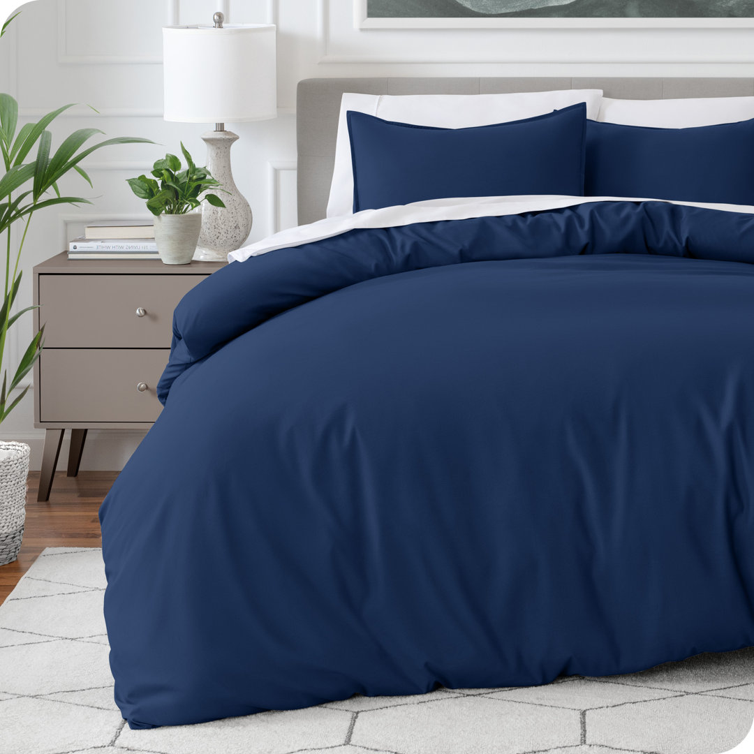 Bare Home Microfibre Duvet Cover Set