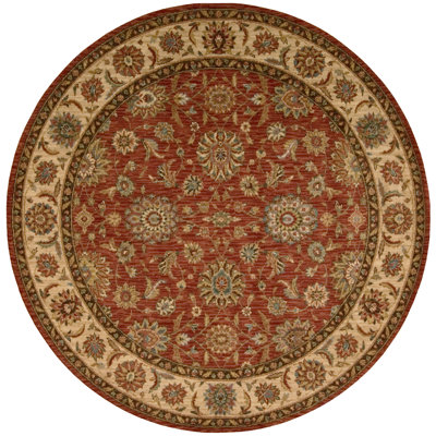 Bardwell Oriental Wool Area Rug