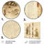 «China Scrolls Of Antiquity III», art mural en porcelaine-400575293