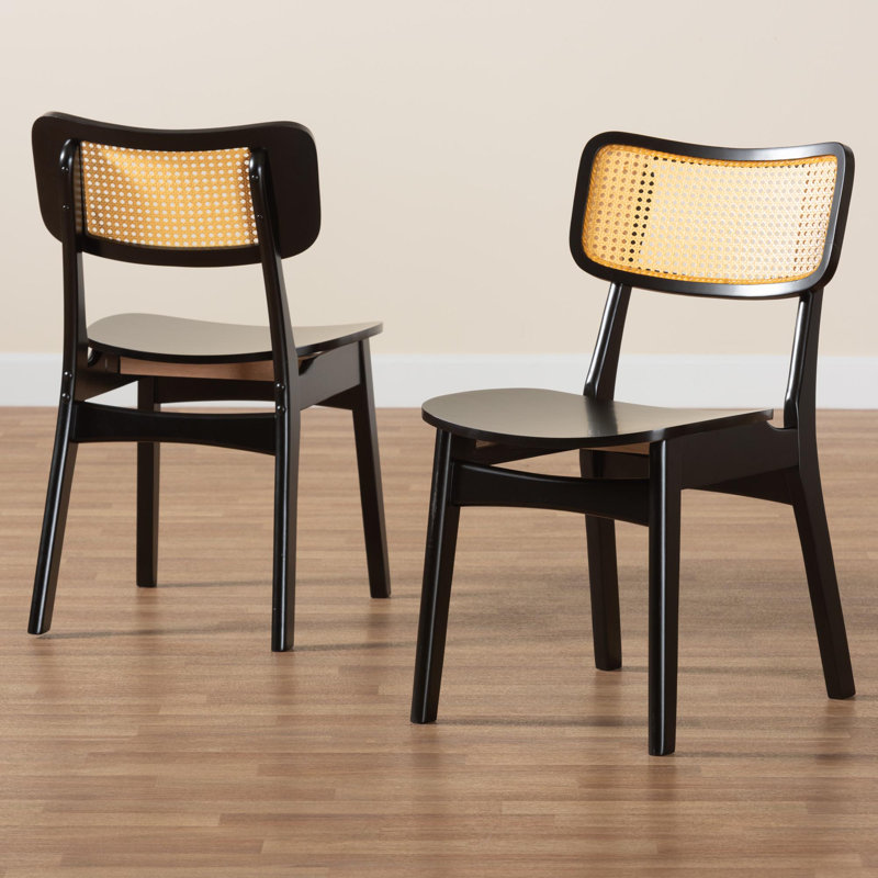 Berndina 17'' H Side Chair, Dark Brown
