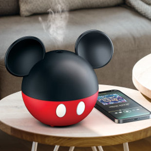 Disney Mickey Mouse Ultrasonic Aroma Diffuser With Embedded Bluetooth Speaker