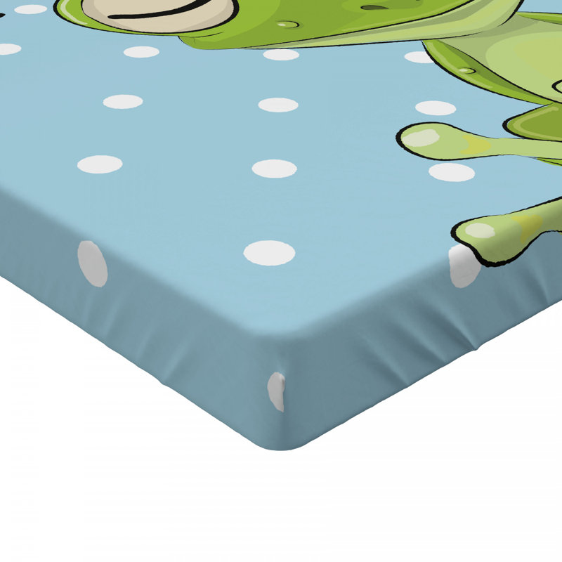 Drap-housse pois dessiné à points, Drap-housse simple TG