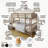 Jeeven Kids Twin Over Twin Bunk Bed-1428380910