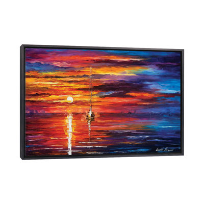 «Sky Glows» par Leonid Afremov, reproduction d'art sur toile tendue