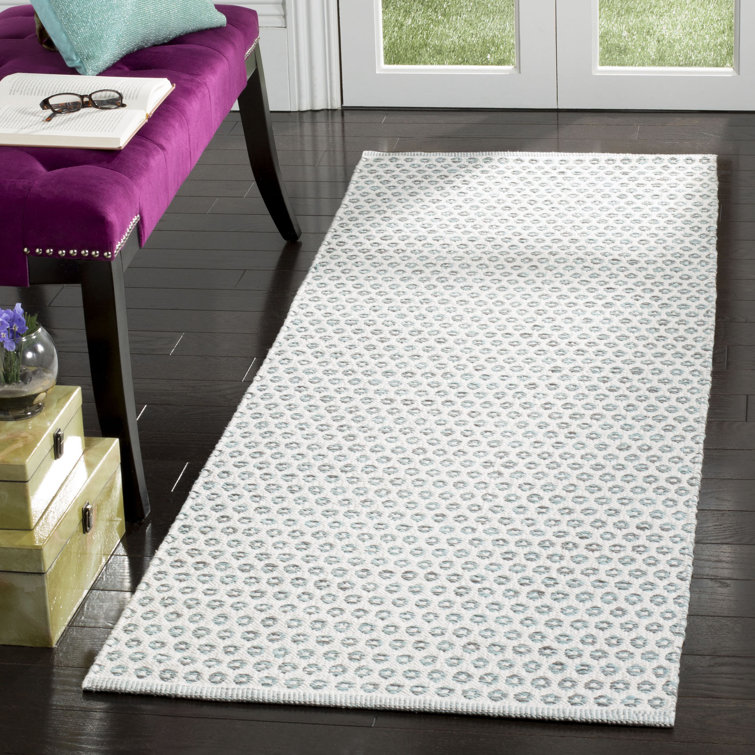Church Street Hand Woven Cotton Geometric Rug