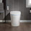 Toilette intelligente bidet sans réservoir ADA avec pompe d'appoint, chasse automatique / capteur de pied, chasse d'eau