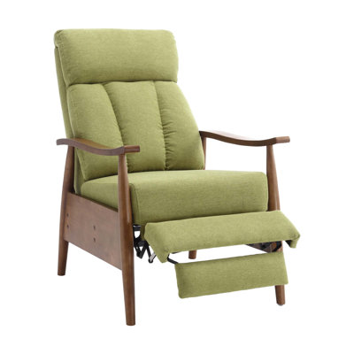 Wood Frame Armchair, Modern Accent Chair for Living Room