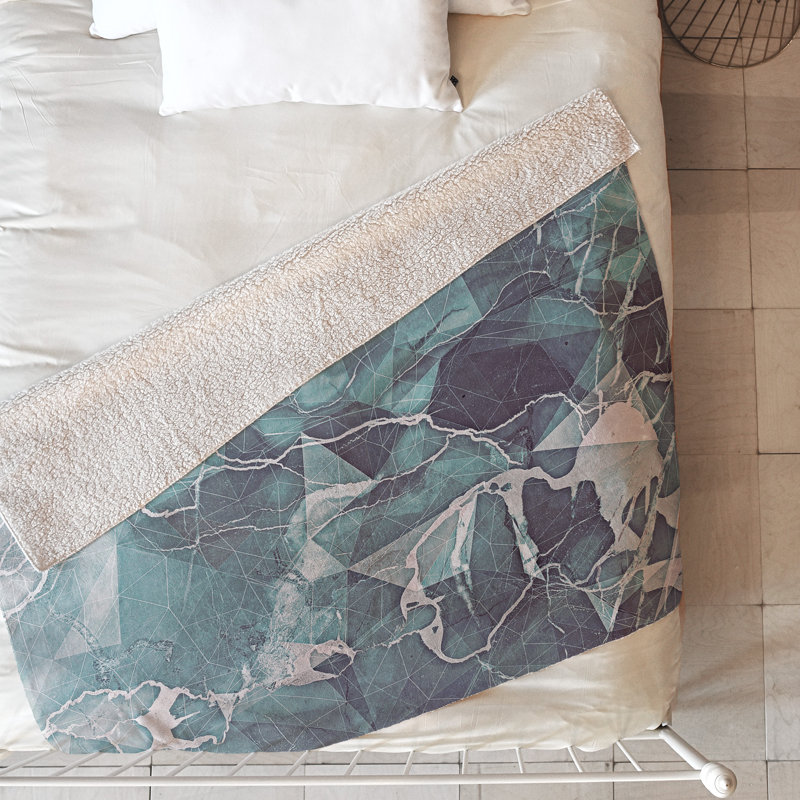 Emanuela Carratoni Throw Blanket, 60" L x 50" W