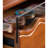 Tall Glass Light Luxury Buffet Table
