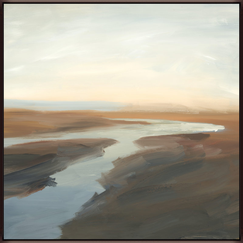 Sunrise River II Painting by Ryan Brown