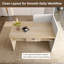 Modern Elegance Reception Desk With Digital Lock
