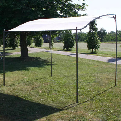 10 Ft. W x 8 Ft. D Metal Soft-top Gazebo