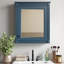 Pharmacie avec miroir 24 po x 27 po | Armoire de rangement murale avec tablette réglable et charnière à fermeture en douceur | Économiseur d'espace au-dessus de la toilette avec 3 tablettes réglables | Design moderne-505853155