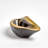 Formation Bowl-Black/Gold-Sm