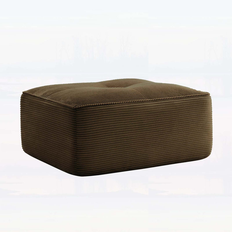 Repose-pieds polyvalent seulement, Brun