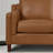 Bella Leather L-Shaped Sectional Right Hand Facing