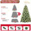 Arbre de Noël décoratif artificiel 6 pi-1919563847
