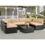 Wicker 6 - Person Garden Lounge Set with Cushions-2084263359