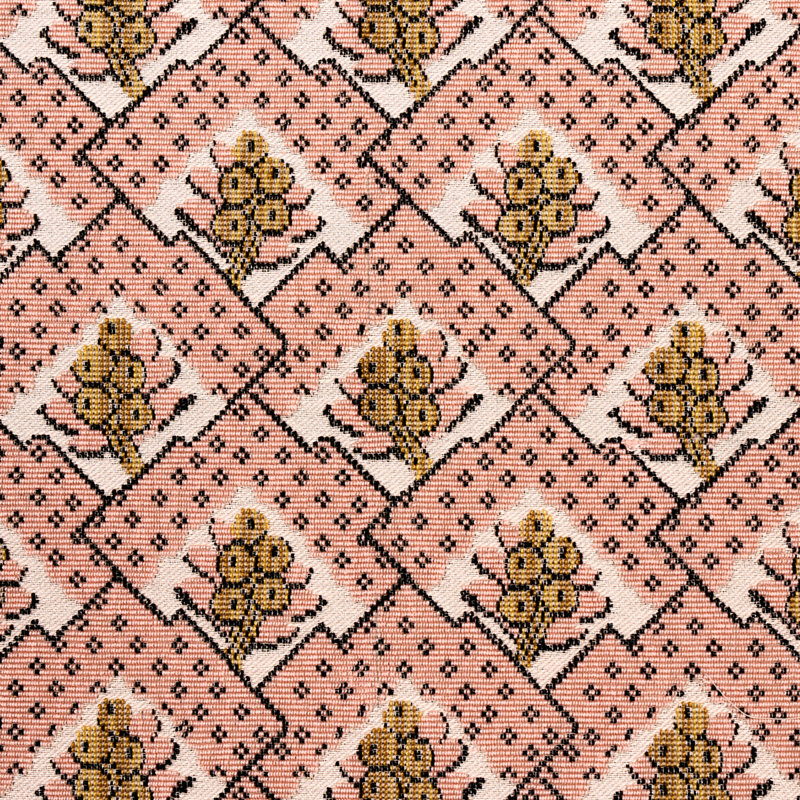 Tissu épinglé en soie Blair, Wythe Rose